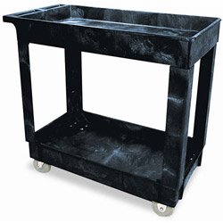 2-Shelf 300 Pound Capacity Service/Utility Cart