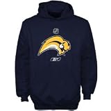 Reebok Buffalo Sabres Youth Ash Playbook Hoody Sweatshirt