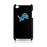 NFL Detroit Lions Varsity Jacket Hardshell Case for iPod Touch 4G, Black, 4.4x2.4-Inch