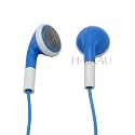 iPhone 4S/4/3GS/3G iPod touch対応 ステレオイヤホン リモートコントローラとマイク付 ブルー