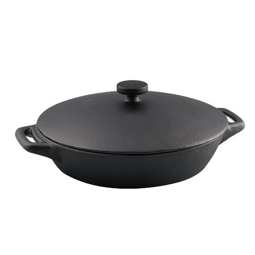 Tramontina Gourmet 4 Quart Pre-Seasoned Cast Iron Covered Braiser