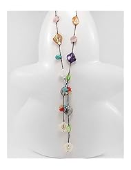 Cotton Mother of Pearls Necklace