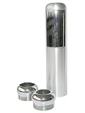 Eufab 17503 Handbremshebel Alu matt / Chromeinsatz und 3 Adaptern, für fast alle Fahrzeuge