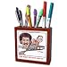 Londons Times Funny Panel Hollywood Cartoons - Lionel Ritchie Train Set - Tile Pen Holders-5 inch tile pen holder
