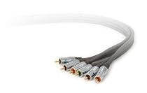 Techlink Wires CR68 - Premium 3 RCA To 3 RCA RGB Cable - 1m
