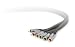 Techlink Wires CR68 - Premium 3 RCA To 3 RCA RGB Cable - 1m