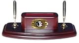 NCAA Florida State Seminoles Business Card & Pen Holder Desk Set