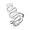 Polished Snake Ring in Sterling Silver - Size 10