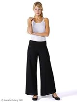 Fair trade cotton flared trouser
