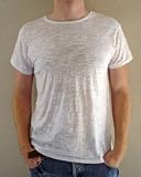 Men's Basic Burnout Crew T-Shirt