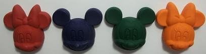 (40) Disney Mickey Mouse & Minnie Mouse Crayons- Birthday Party Favors Supplies- 10 Sets of 4 Crayons