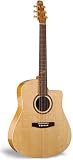 Seagull Artist Cameo Cutaway Acoustic Guitar with Deluxe Tric Case
