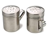 Stainless Steel Salt and Pepper Shakers