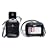 Croc Cell Phone Accordion Wallet - Black