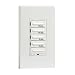 Leviton 6215M-W Timer Switch 2-5-10-15 Minutes, 4 Buttons and OFF, Single Pole, White
