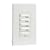 Leviton 6515M-W Timer Switch, 2-5-10-15 Minutes, 4 Preset Buttons and OFF, Single Pole, 2-Wire, White