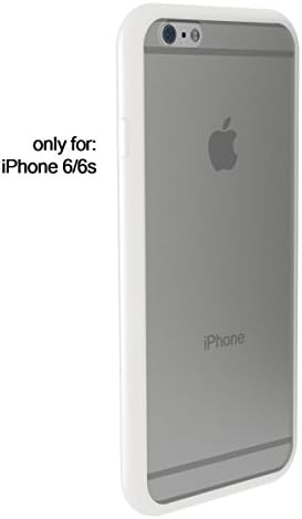 iphone 6 case - protective - crystal clear - perfect fit iphone 6 dimensions - TPU and hard PC scratch resistant - Non slip rubber - Protect your investment for iphone 6 models (4.7) - more case - good case