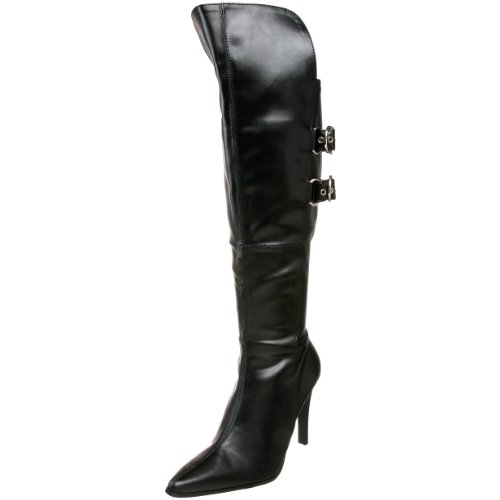 Funtasma Womens Pirate-125X Boot,Black Polyurethane,11 M US