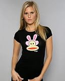 Paul Frank The Bunny Ears Julius T-Shirt in Black,T-shirts for Women