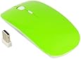 TopCase USB Optical Wireless Mouse for Macbook (pro , air) and All Laptop + TopCase Mouse Pad (Green)