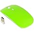 TopCase USB Optical Wireless Mouse for Macbook (pro , air) and All Laptop + TopCase Mouse Pad (Green)