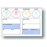 Blood Type Eldoncard Typing Test Kit Includes: 1 Eldoncard, lancet, gauze, alcohol wipe, micropipette ~ Eldon