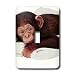 Monkey - Cute Chimpanzee - Light Switch Covers - single toggle switch