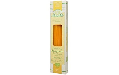 Rustichella d'Abruzzo Organic Corn Gluten Free Spaghetti Pasta, 8.8 oz (Pack of 2)
