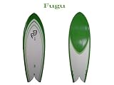 Fugu 6'4 Quad Fin Retro Fish Surfboard (Epoxy)