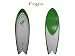 Fugu 6'4 Quad Fin Retro Fish Surfboard (Epoxy)