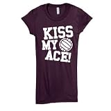 KissMyAceVolleyballJuniorsGirlsLongerLengthT-Shirt