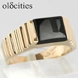 14K Yellow Gold Onyx Ring - OldCities Vintage Jewelry 14K Yellow Gold Onyx Ring - OldCities Vintage Jewelry