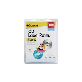 Set A Shopping Price Drop Alert For Memorex White CD Labels, Matte Finish. 300 Count (32020403)