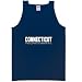 Connceticut, The Constitution State Dark Men's Tanktop