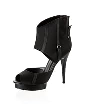 Kiara Cutout Satin Bootie