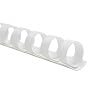 GBC CombBind Binding Spines, 1-Inch Spine Diameter, White, 200 Sheet Capacity, 100 Spines (4000115)
