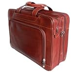 Review   / Tony Perotti Green Napoli Laptop Zip Around Briefcase