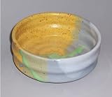 Morning Glory Glaze Handmade Salad Bowl