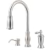 Tools & Hardware : PRICE PFISTER Hanover Kit Faucet w/ Pull-Down CHROME