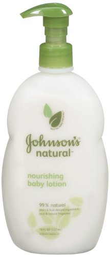 Johnsons Baby Natural Lotion 18 Ounce
