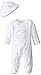 Little Me Baby 2-Piece Welcome to the World Footie and Cap Set, 3 Months