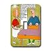 Londons Times Funny Music Cartoons - Spin Doctor Waitress - Light Switch Covers - single toggle switch