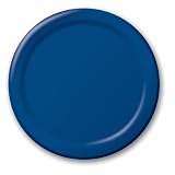 Navy 9 inch Paper Plates 24 pc