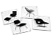 Kitchen & Housewares : Eames Chairs Coasters, Set of 4