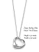 Solid Sterling Silver Desginer Inspired Heart Pendant. NOTE LARGE SIZE