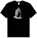 BUDDHA Buddhist Yoga Meditation Adult T-shirt - Black
