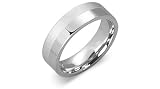 Unisex Surgical Steel Ring Band Size 7