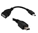 Cable OTG adaptateur USB femelle vers mini USB male Tablette Smartphone Host