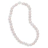 16 Inch Individually Knotted Multi-Color 7.5-8mm Cultured Freshwater Pearl Necklace