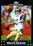 2007 Topps Chrome Refractors #TC9 Marc Bulger - St. Louis Rams (Football Cards)